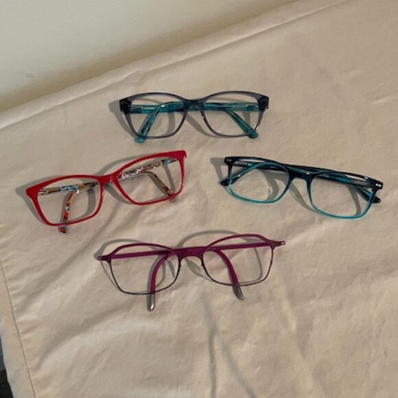 Set of 4 Womens Eyeglass Frames (Lot of 4) Vera Bradley, Silouette, Enhance, WC - Picture 1 of 14